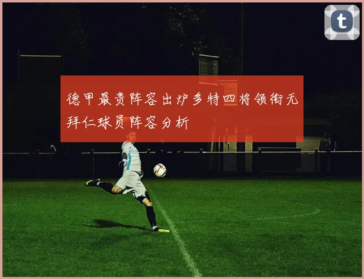 德甲最贵阵容出炉多特四将领衔无拜仁球员阵容分析